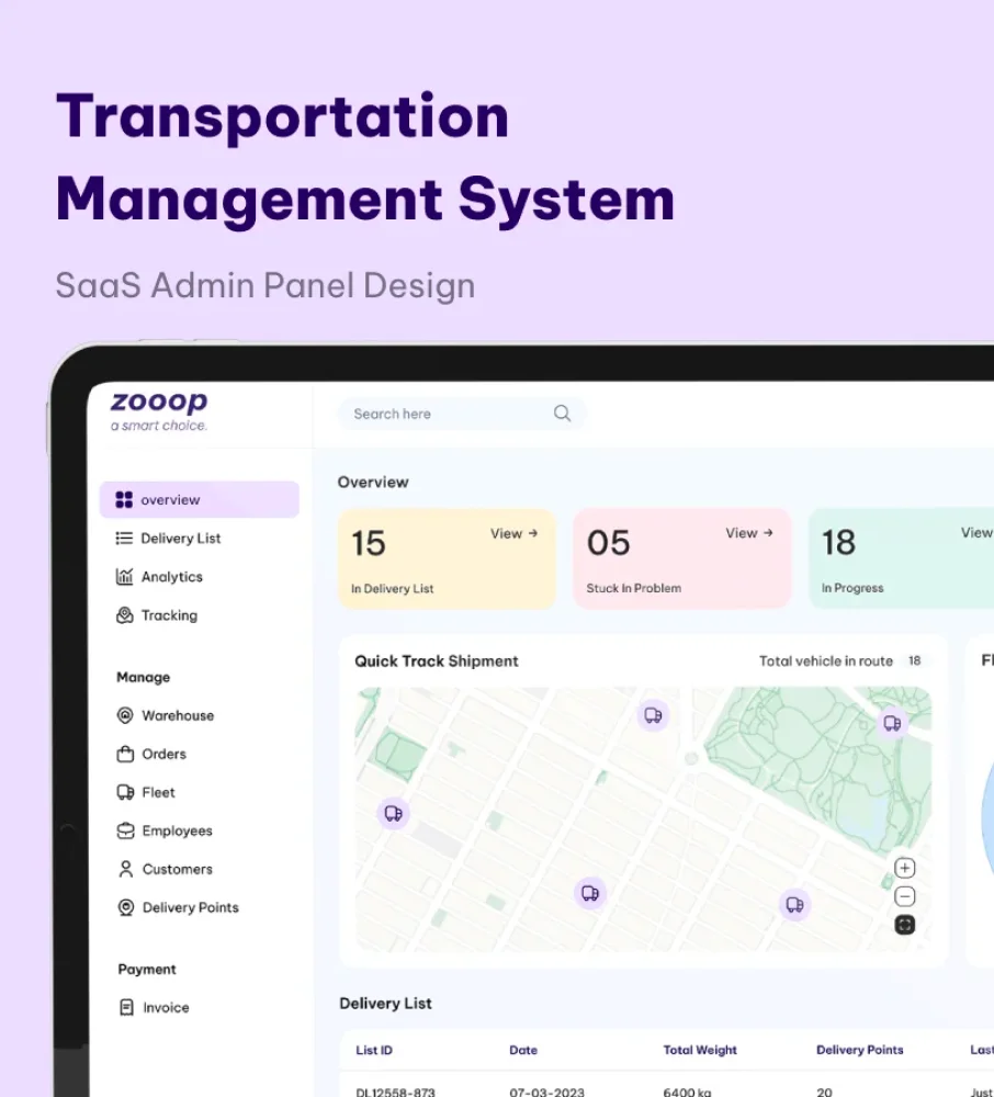 transportation management system