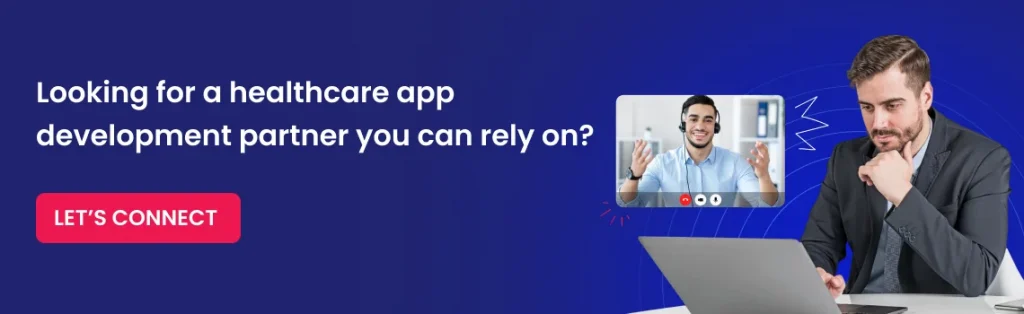 healthcare app development partner cta