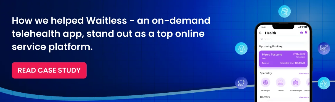 how we helped waitless cta
