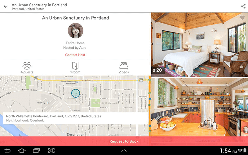 airbnb room details