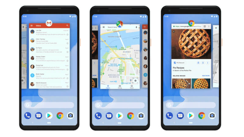 android pie navigation