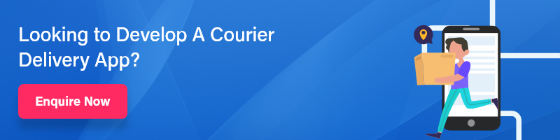 courier delivery app banner
