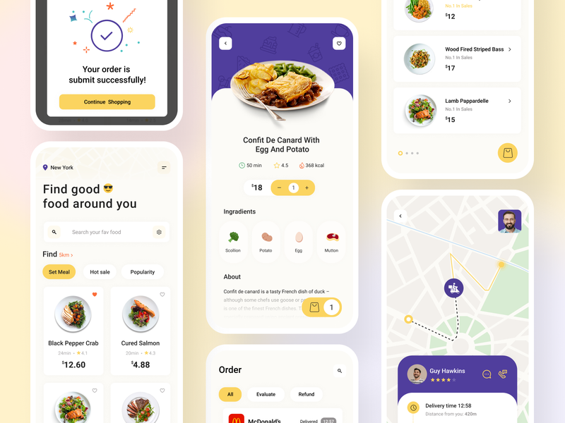 food delivery app