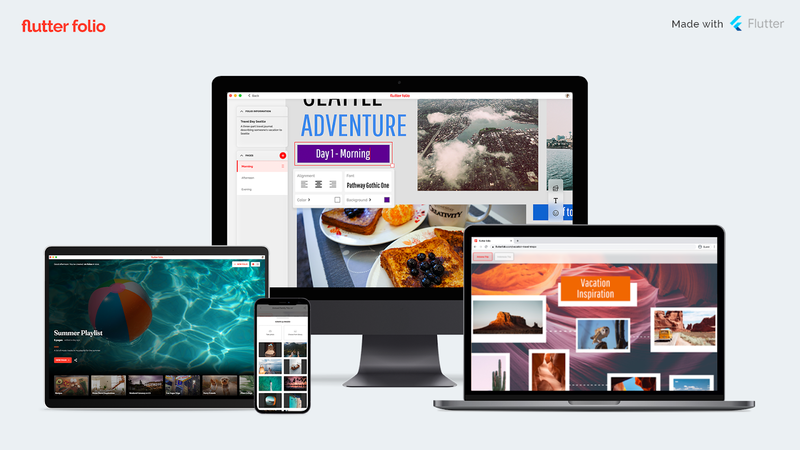 Flutter Folio