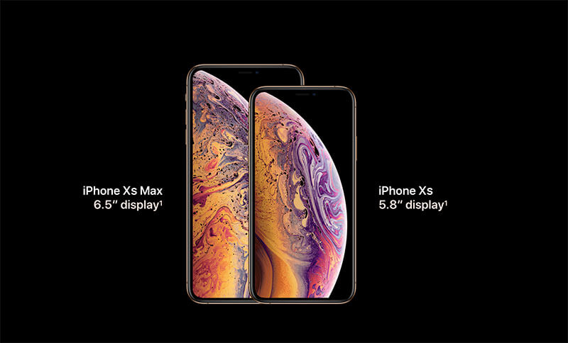 iPhoneXS and iPhoneXS Max