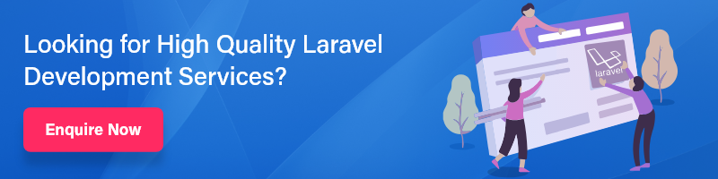 laravel development banner