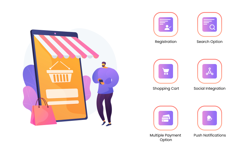 Marketplace app features