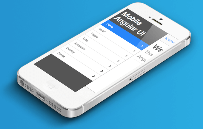 mobile angular ui