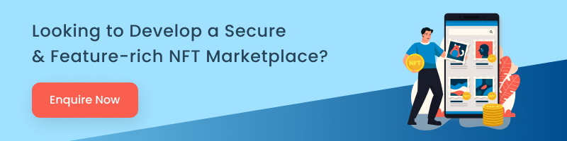NFT art marketplace development banner