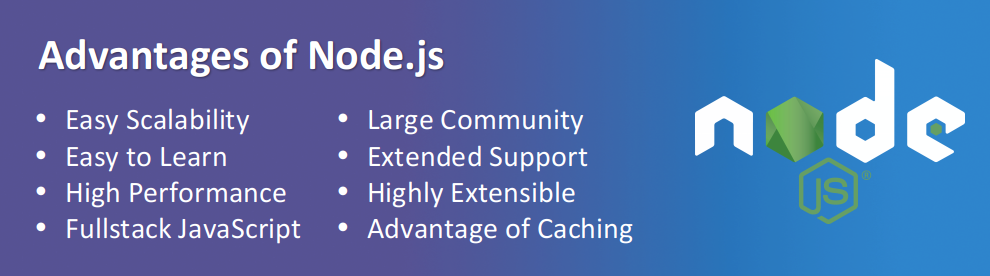 benefits of nodejs