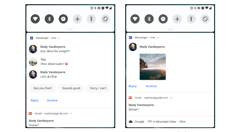 notifications