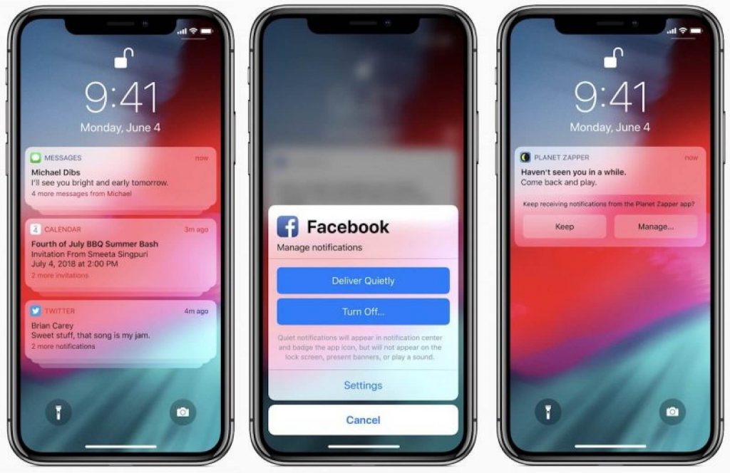 notifications