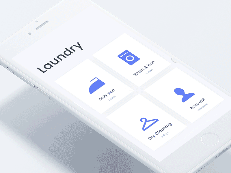 Laundry app development