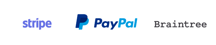 stripe braintree paypal