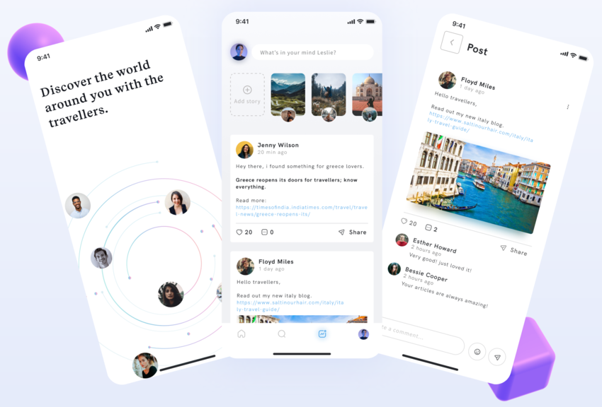 Traveller's Community App
