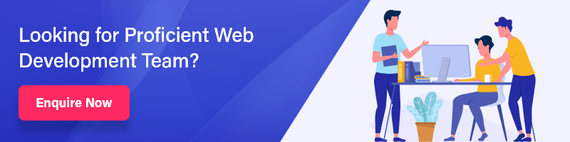 web development team banner