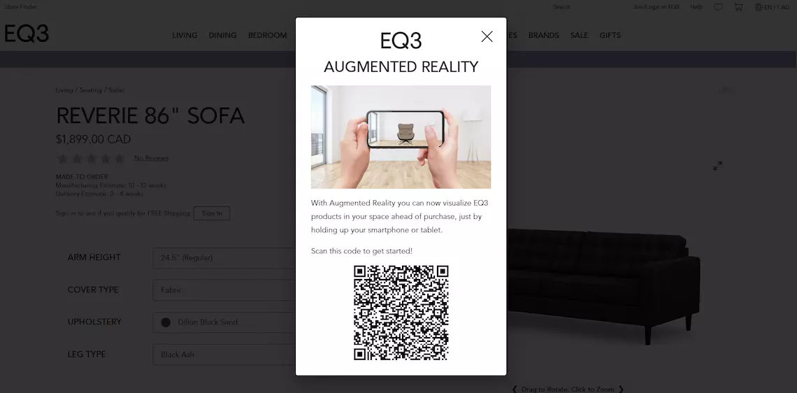 EQ3 Augmented Reality