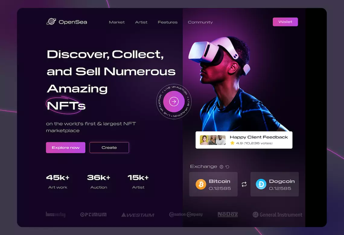 NFT Marketplace Website