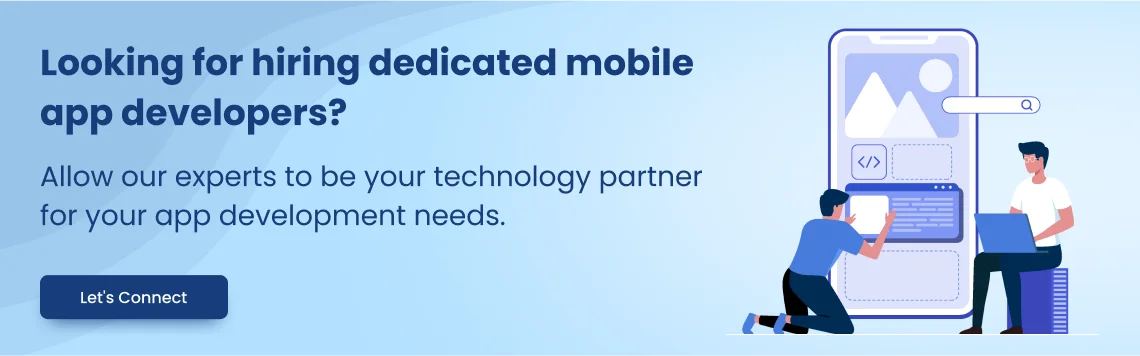 dedicated mobile app developers banner