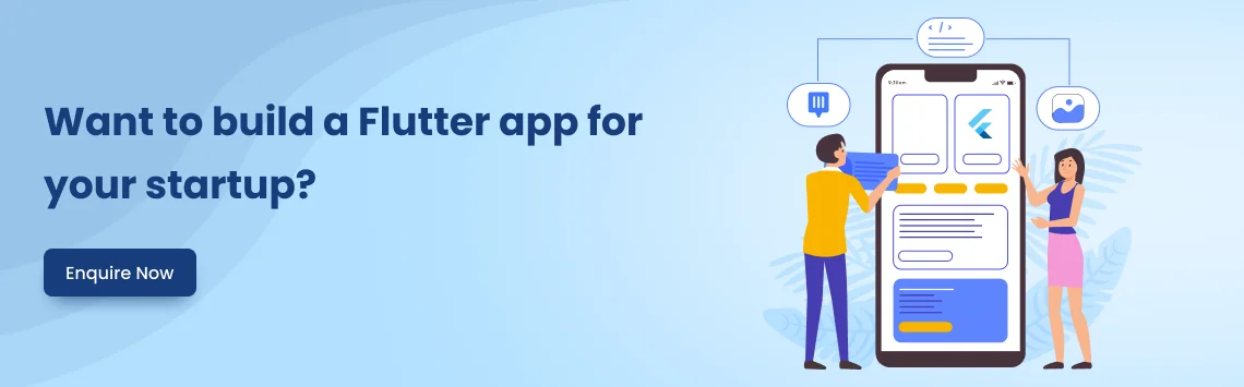 Flutter app for Startup