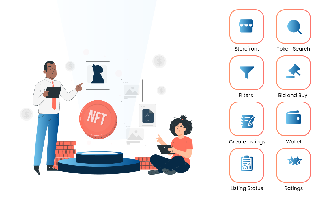NFT Marketplace App Features