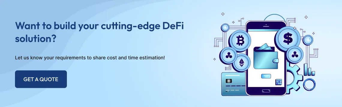 DeFi solution banner