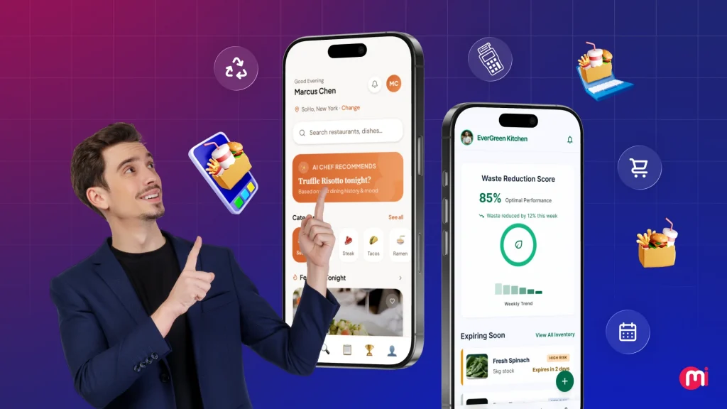 mobile app ideas for restaurant and food businesses