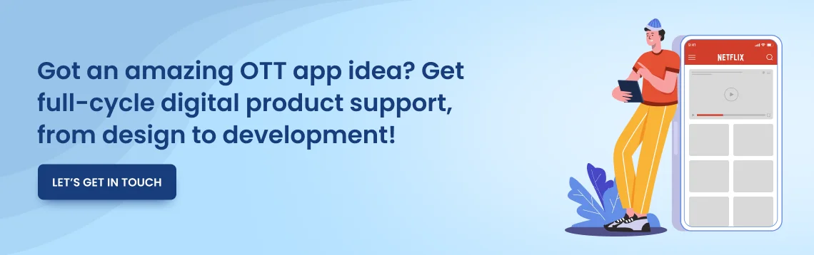 OTT app idea banner