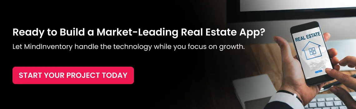 market leading real estate app cta