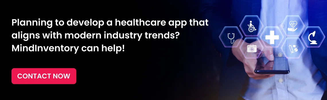 develop a healthcare app cta