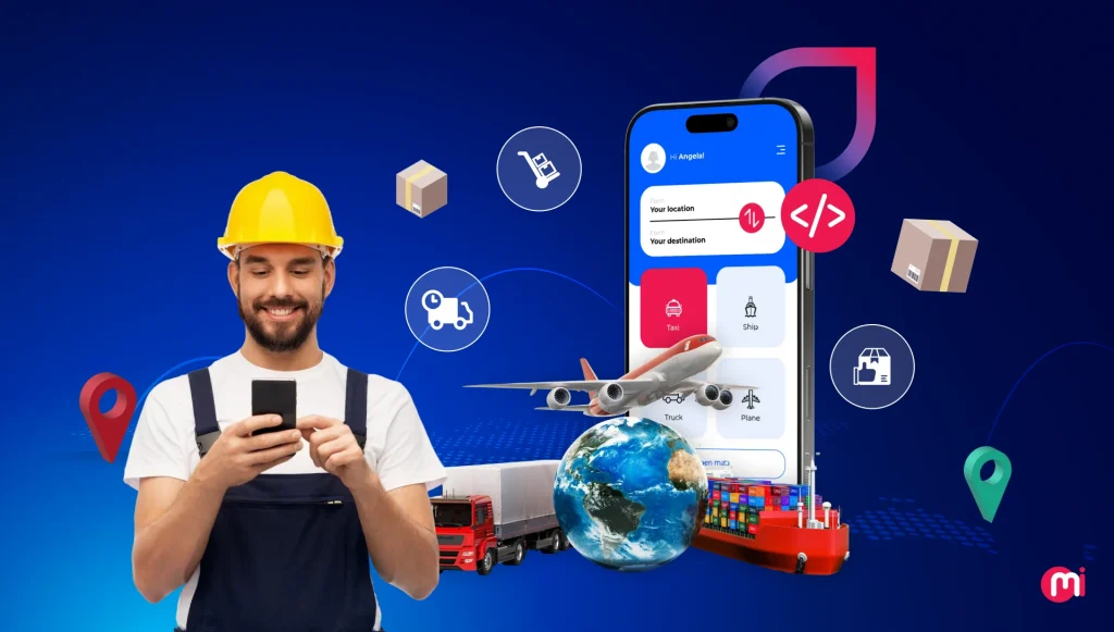 develop a logistics app