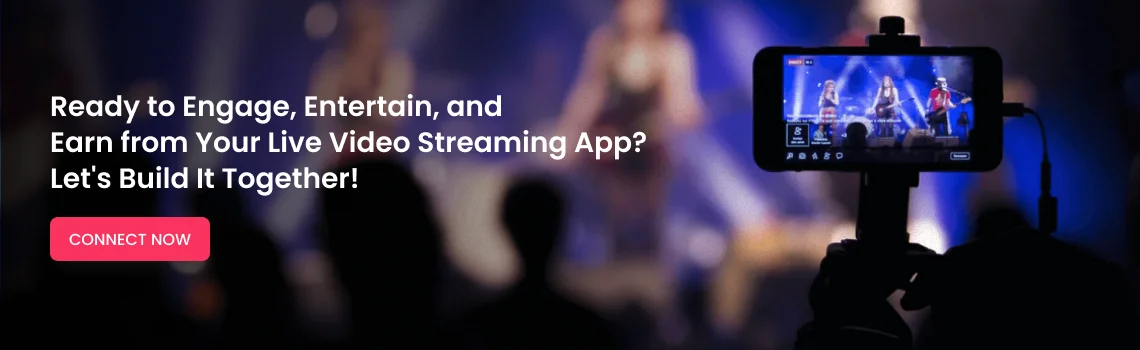 Live Video Streaming App Banner