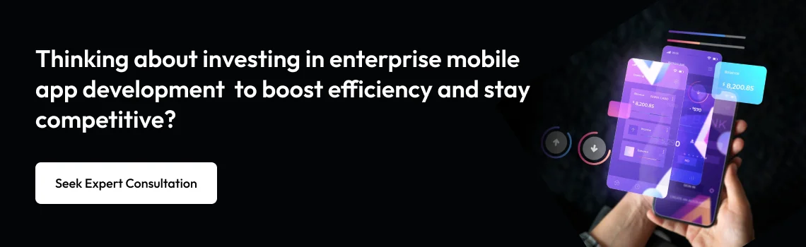 enterprise mobile app cta