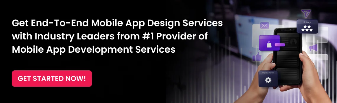 get end to end mobile app cta