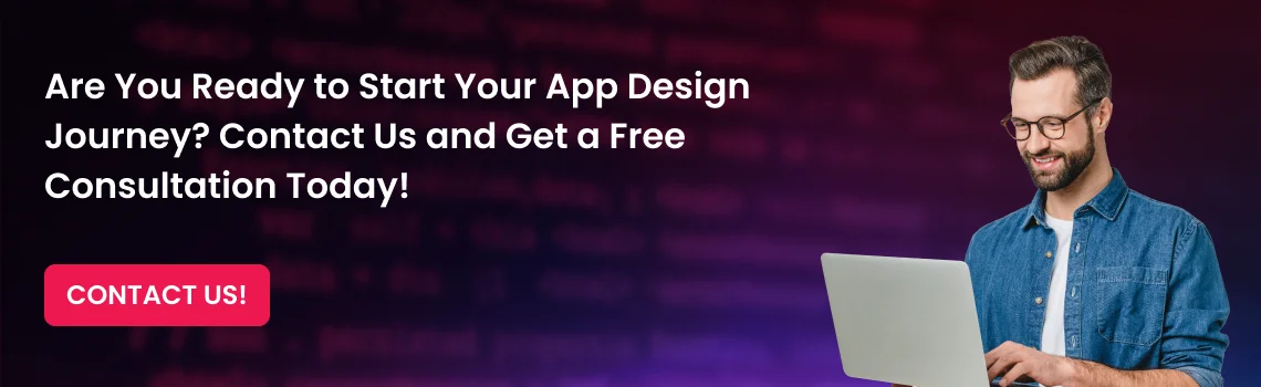start your app design journey cta