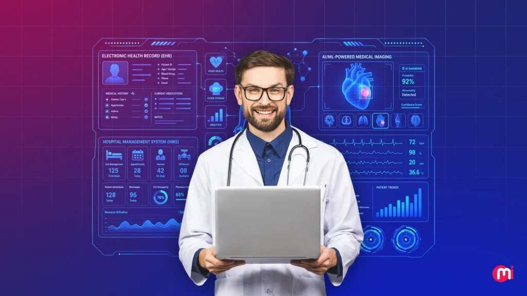 types of healthcare software