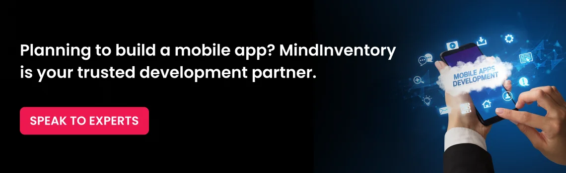 planning to build a mobile app cta