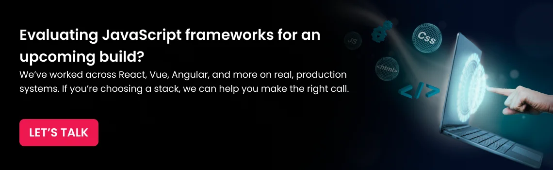 js framework cta