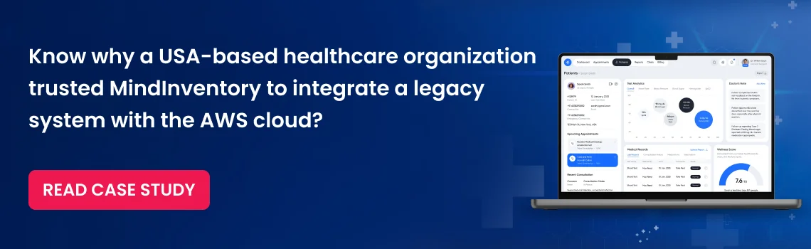 legacy system with the aws cloud case study cta