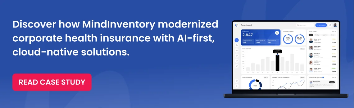 corporate health insurance with ai first case study