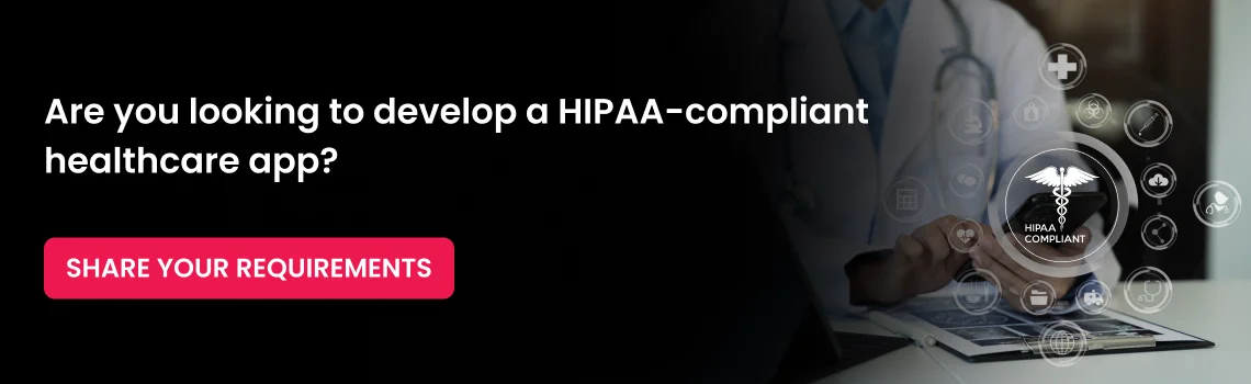 healthcare app cta