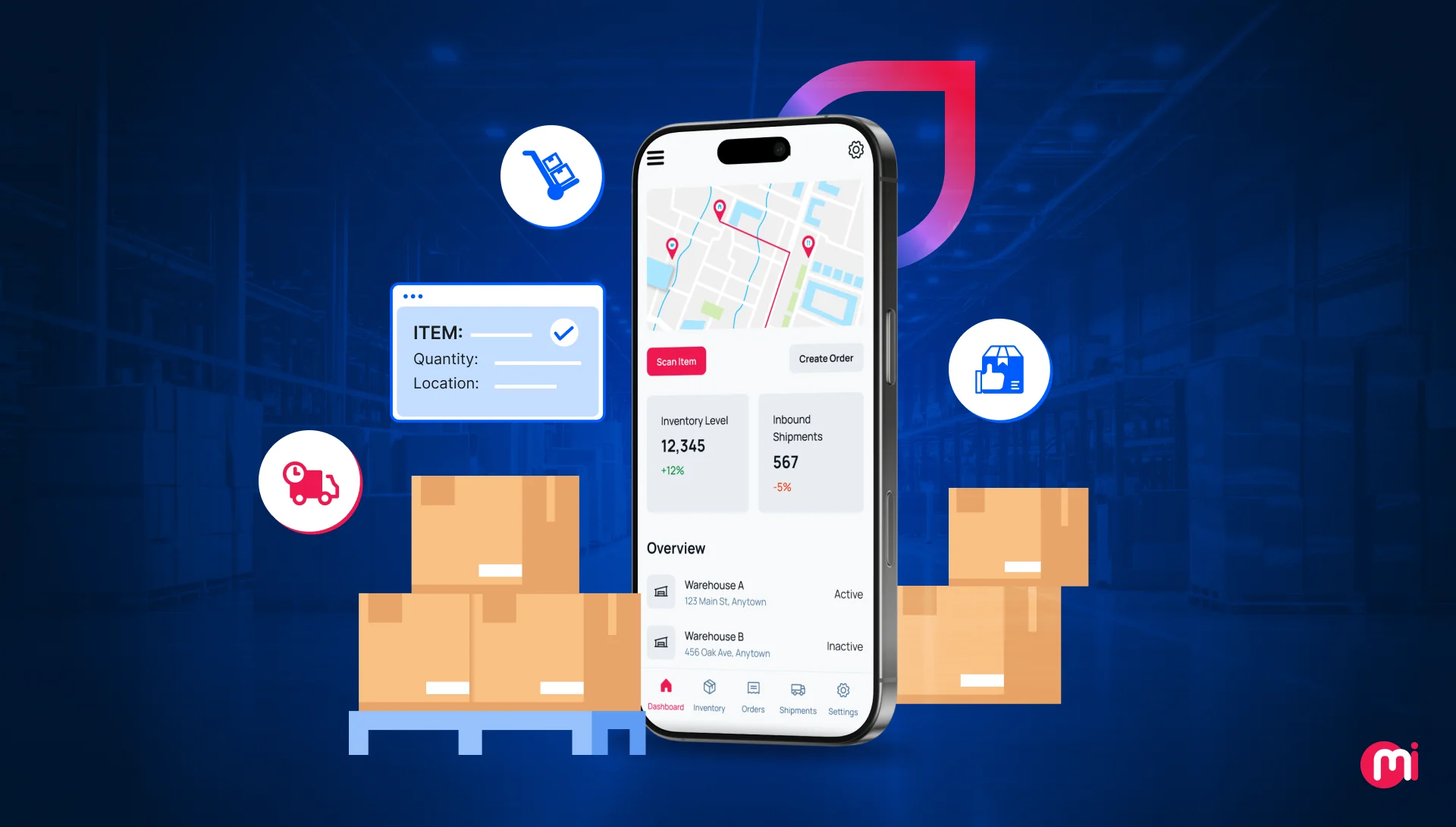 efficient warehouse management system