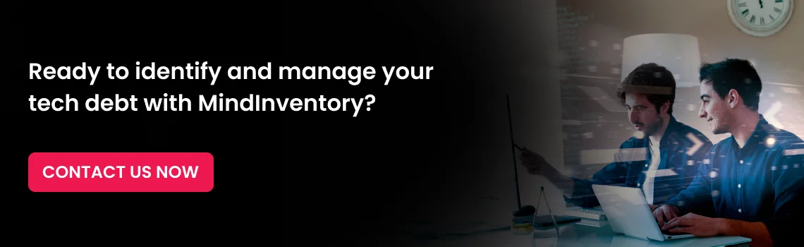 tech debt with mindinventory cta