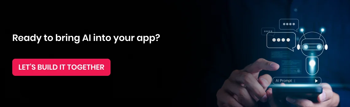 ai into your app cta