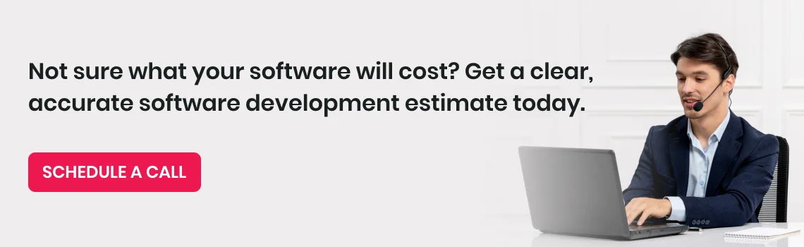 not sure what your software will cost cta