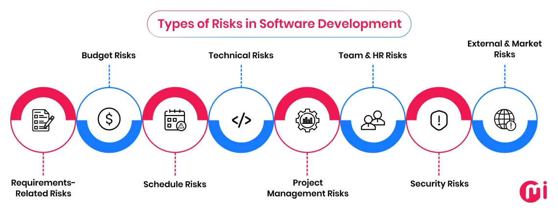 types of risks in software development