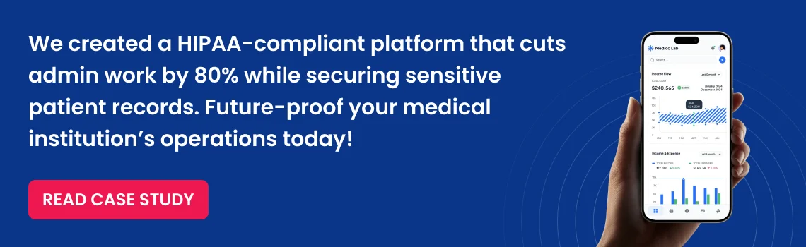 hipaa compliant platform case study cta