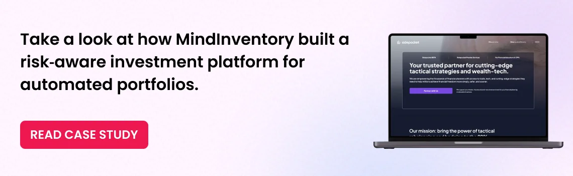 investment platform case study cta