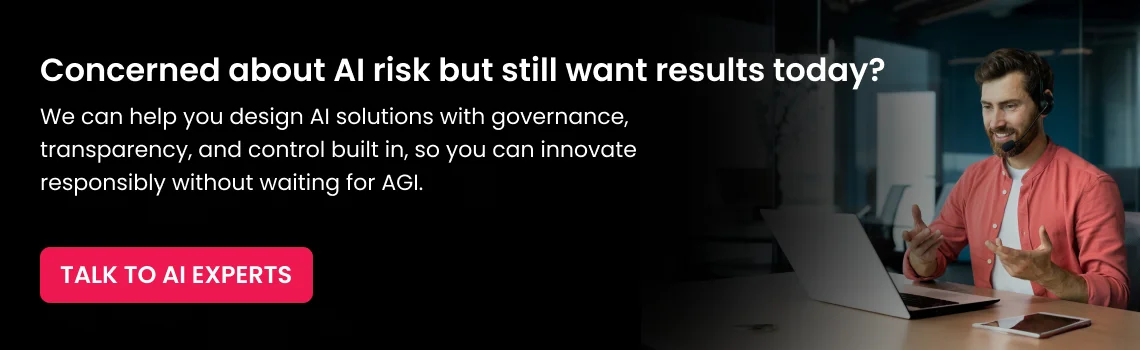 ai risk but still want results today cta