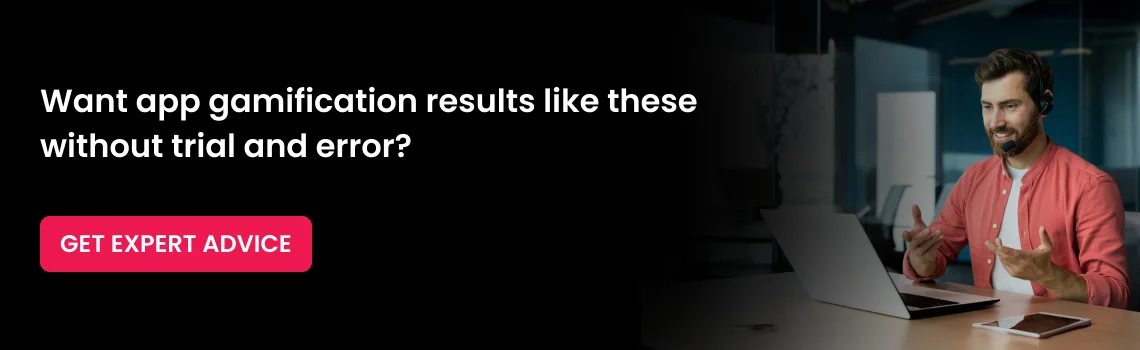 app gamification results cta